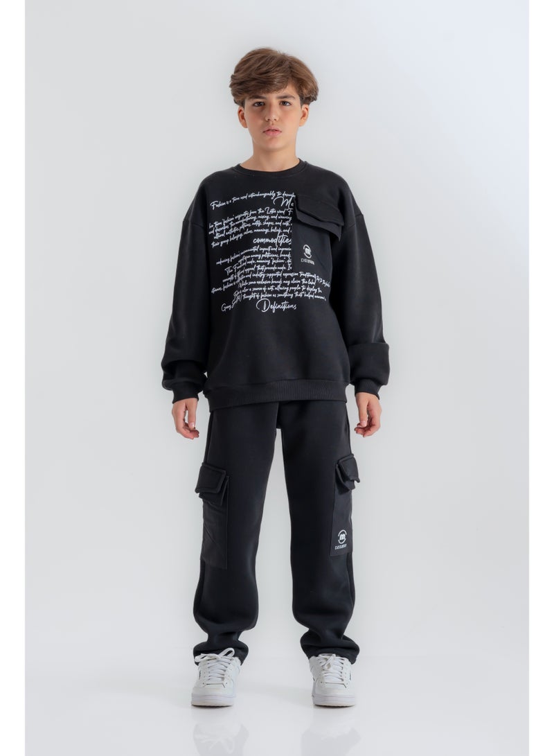 سي إن جينز وير كيدز طقم أولادي بجيوب - Image 2